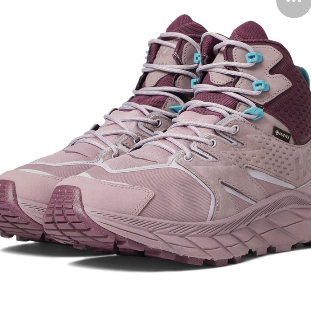 Hoka Women's Pink and Purple Athletic Shoes